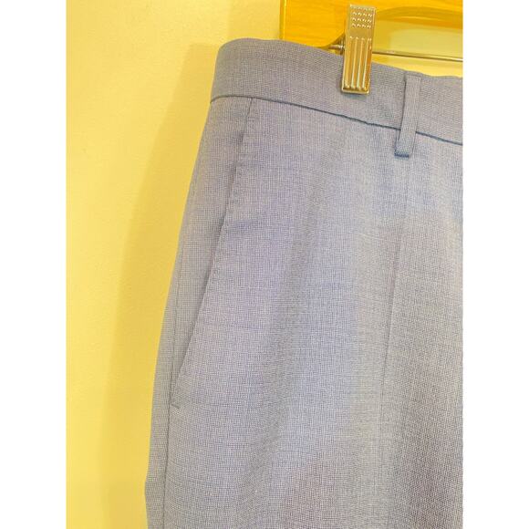 Hugo Boss Blue 100% Wool Men's Dress Pants 38us Regular, Work Pants - Picture 7 of 9
